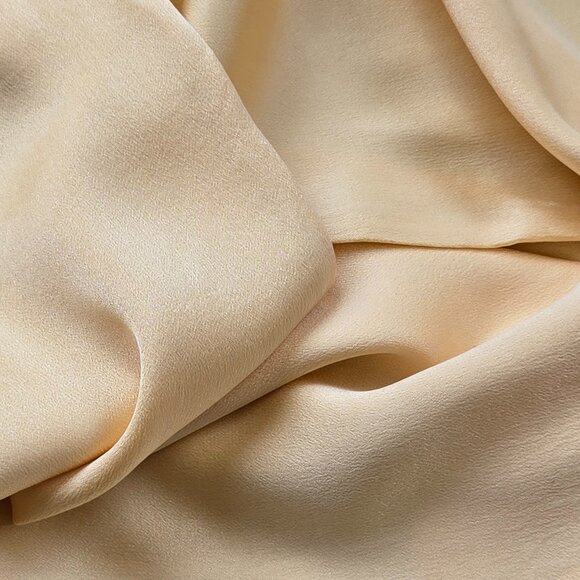 NWOT Silk Talbots Butter Yellow Oblong Scarf - Picture 3 of 10